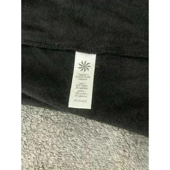 Athleta Women’s XXS Black Open Front Cardigan Pockets + Thumbholes Sweater - Picture 6 of 6